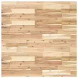 négyzet alakú tömör akácfa asztallap 90 x 90 x 4 cm