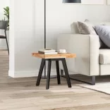 négyzet alakú tömör akácfa asztallap 40 x 40 x 4 cm