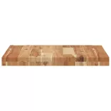 négyzet alakú tömör akácfa asztallap 50 x 50 x 4 cm