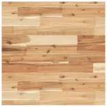 négyzet alakú tömör akácfa asztallap 60 x 60 x 4 cm