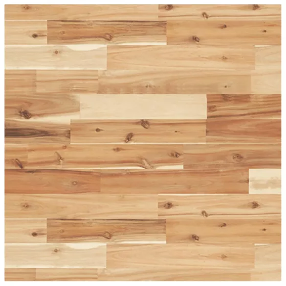 négyzet alakú tömör akácfa asztallap 60 x 60 x 4 cm