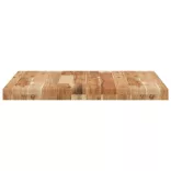 négyzet alakú tömör akácfa asztallap 60 x 60 x 4 cm