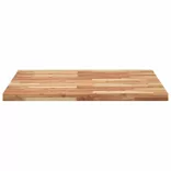 négyzet alakú tömör akácfa asztallap 90 x 90 x 4 cm