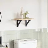 tömör akácfa téglalap alakú asztallap 40 x 20 x 2 cm