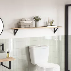 tömör akácfa téglalap alakú asztallap 120 x 20 x 2 cm