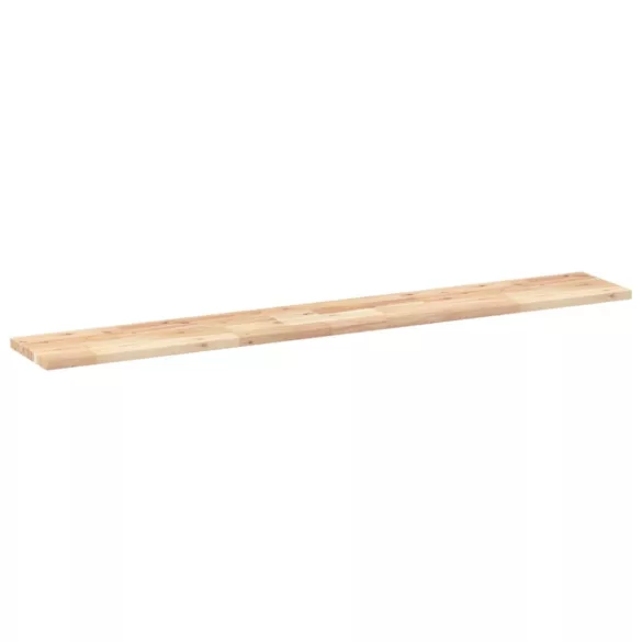 tömör akácfa téglalap alakú asztallap 120 x 20 x 2 cm