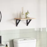 tömör akácfa téglalap alakú asztallap 40 x 30 x 2 cm