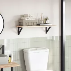 tömör akácfa téglalap alakú asztallap 80 x 30 x 2 cm