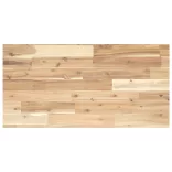 tömör akácfa téglalap alakú asztallap 100 x 40 x 2 cm