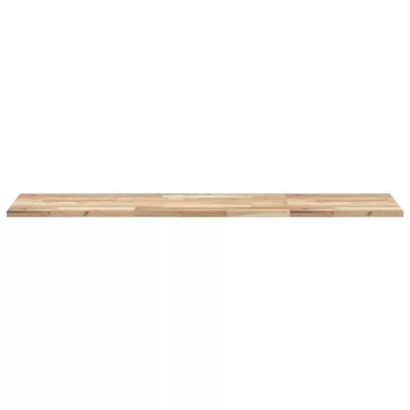 tömör akácfa téglalap alakú asztallap 160 x 40 x 2 cm