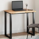 négyszög alakú tömör akácfa asztallap 80 x 60 x 2 cm