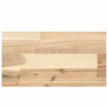 tömör akácfa téglalap alakú asztallap 40 x 20 x 4 cm