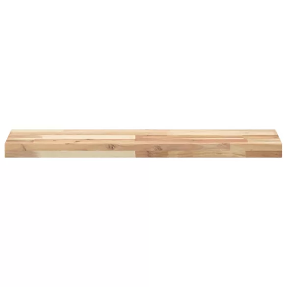 tömör akácfa téglalap alakú asztallap 80 x 20 x 4 cm