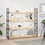 tömör akácfa téglalap alakú asztallap 120 x 20 x 4 cm