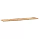 tömör akácfa téglalap alakú asztallap 140 x 30 x 4 cm