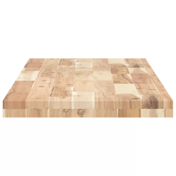 tömör akácfa téglalap alakú asztallap 140 x 40 x 4 cm