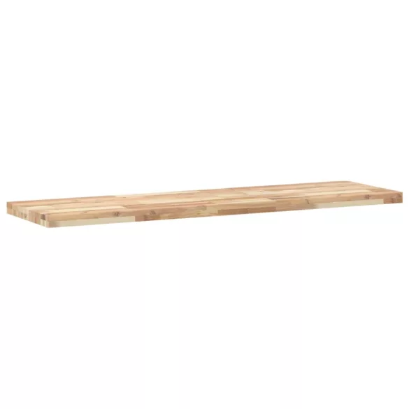 tömör akácfa téglalap alakú asztallap 140 x 40 x 4 cm