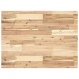 négyszög alakú tömör akácfa asztallap 80 x 60 x 4 cm