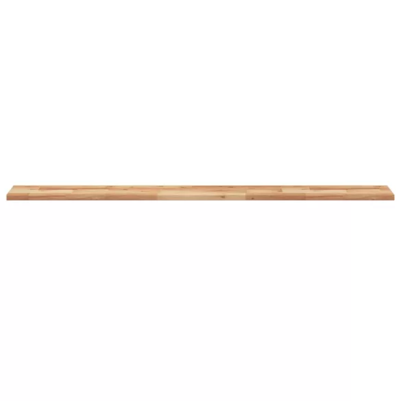 négyszög alakú tömör akácfa asztallap 160 x 20 x 2 cm