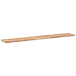 négyszög alakú tömör akácfa asztallap 160 x 20 x 2 cm