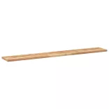 négyszög alakú tömör akácfa asztallap 160 x 20 x 2 cm