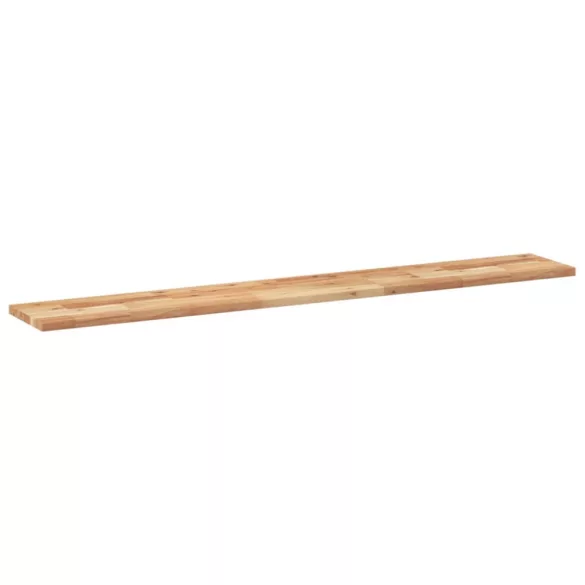 négyszög alakú tömör akácfa asztallap 160 x 20 x 2 cm