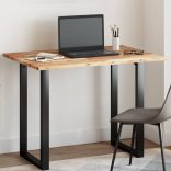 négyszög alakú tömör akácfa asztallap 100 x 70 x 2 cm