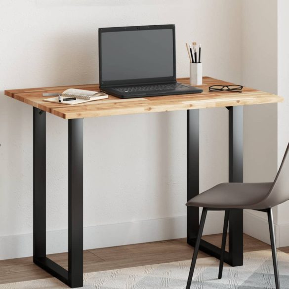 négyszög alakú tömör akácfa asztallap 100 x 70 x 2 cm