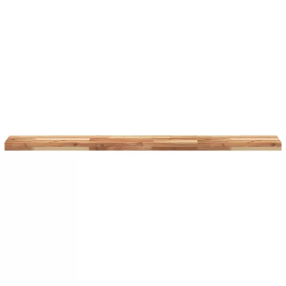 tömör akácfa téglalap alakú asztallap 140 x 20 x 4 cm