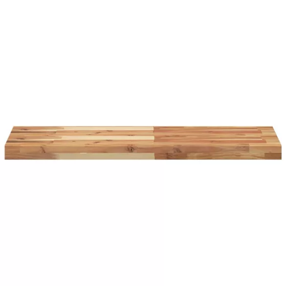 tömör akácfa téglalap alakú asztallap 80 x 30 x 4 cm