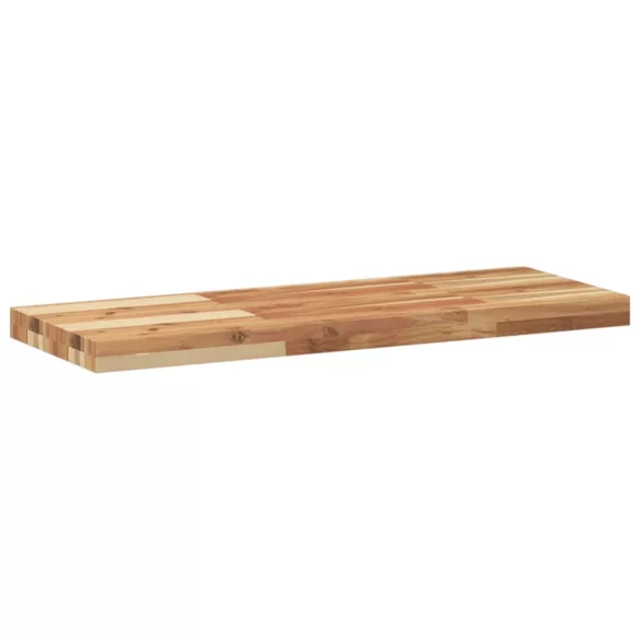 tömör akácfa téglalap alakú asztallap 80 x 30 x 4 cm