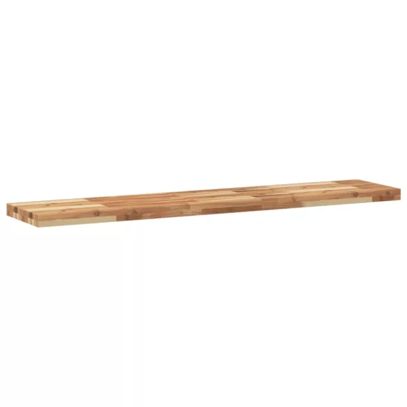 tömör akácfa téglalap alakú asztallap 140 x 30 x 4 cm