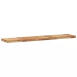 tömör akácfa téglalap alakú asztallap 160 x 30 x 4 cm