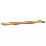 tömör akácfa téglalap alakú asztallap 160 x 30 x 4 cm