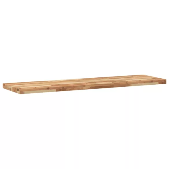 tömör akácfa téglalap alakú asztallap 160 x 40 x 4 cm