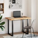 négyszög alakú tömör akácfa asztallap 100 x 70 x 4 cm