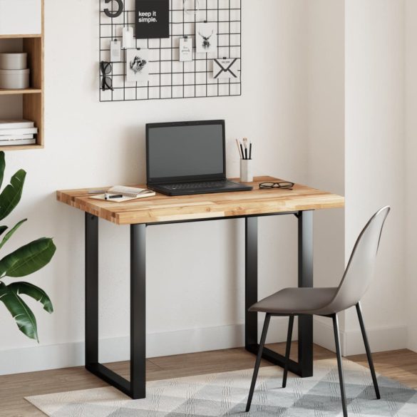 négyszög alakú tömör akácfa asztallap 120 x 70 x 4 cm