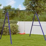 piros egyszemélyes kültéri hinta gyerekeknek állítható kötéllel