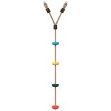 többszínű tárcsás kötélhinta gyerekeknek 4 fokkal