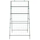 acél A-alakú kerti rács kúszónövényekhez 99 x 90 x 175,5 cm