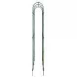 acél U-alakú kerti rács kúszónövényekhez 181 x 31 x 182,5 cm