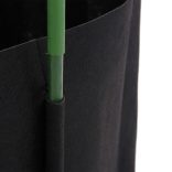 2 db acél és PP paradicsom ketrec növényzsákkal 116 cm