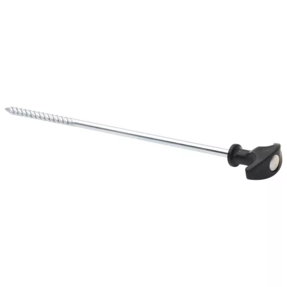 24 db horganyzott acél sátorcövek 30 cm Ø7 mm