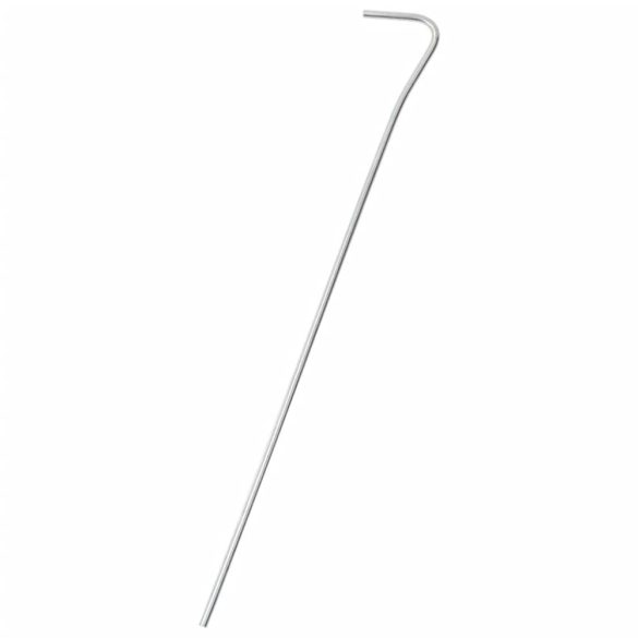 50 db horganyzott acél sátorcövek 23 cm Ø3 mm