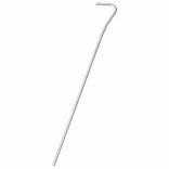 25 db horganyzott acél sátorcövek 23 cm Ø4 mm