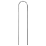 25 db U-alakú horganyzott acél talajcövek 15 x 3,5 cm