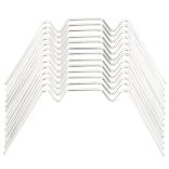 50 db W-alakú horganyzott acél kapocs melegházhoz