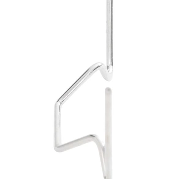 50 db W-alakú horganyzott acél kapocs melegházhoz