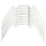 100 db W-alakú horganyzott acél kapocs melegházhoz