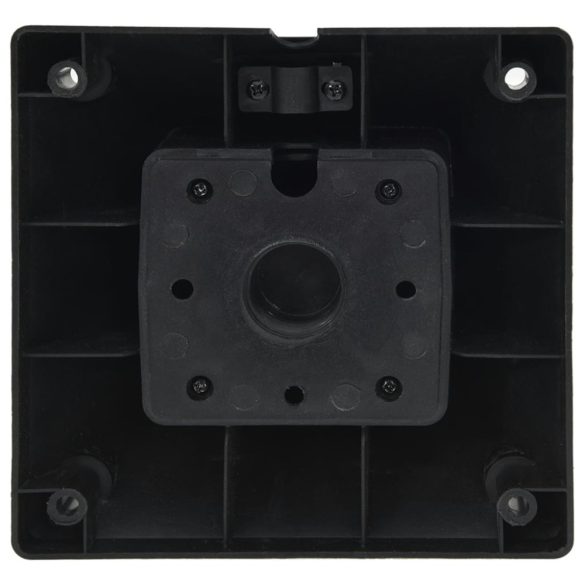 4 utas fekete-zöld kültéri konnektoros oszlop 16 x 16 x 39,5 cm